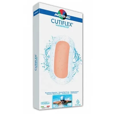 Pansament impermeabil steril Cutiflex Master-Aid, 10,5x20 cm, 5 bucăți, Pietrasanta Pharma — preț și oferte