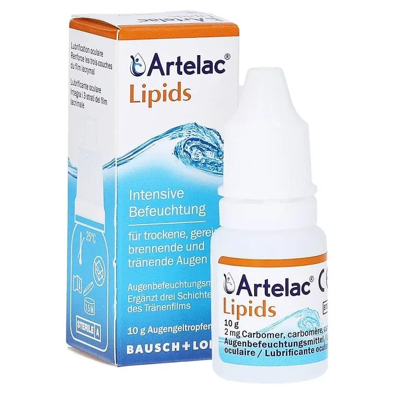 Picături oftalmice Artelac Lipids, 10 ml, Bausch + Lomb — preț și oferte