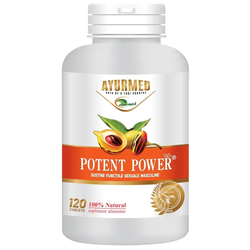 Potent Power, 100 tablete, Ayurmed — preț și oferte