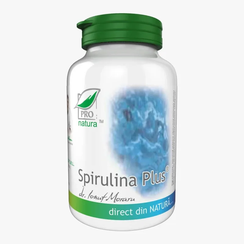 Spirulina Plus, 60 capsule, Pro Natura — preț și oferte
