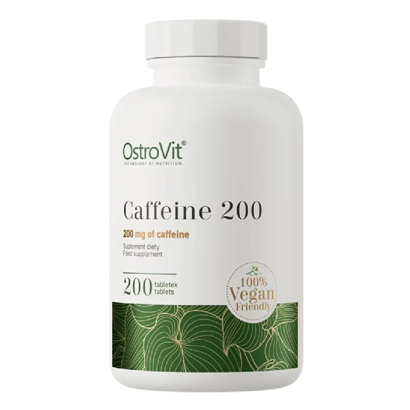 Caffeine, 200 mg, 200 tablete, OstroVit — preț și oferte