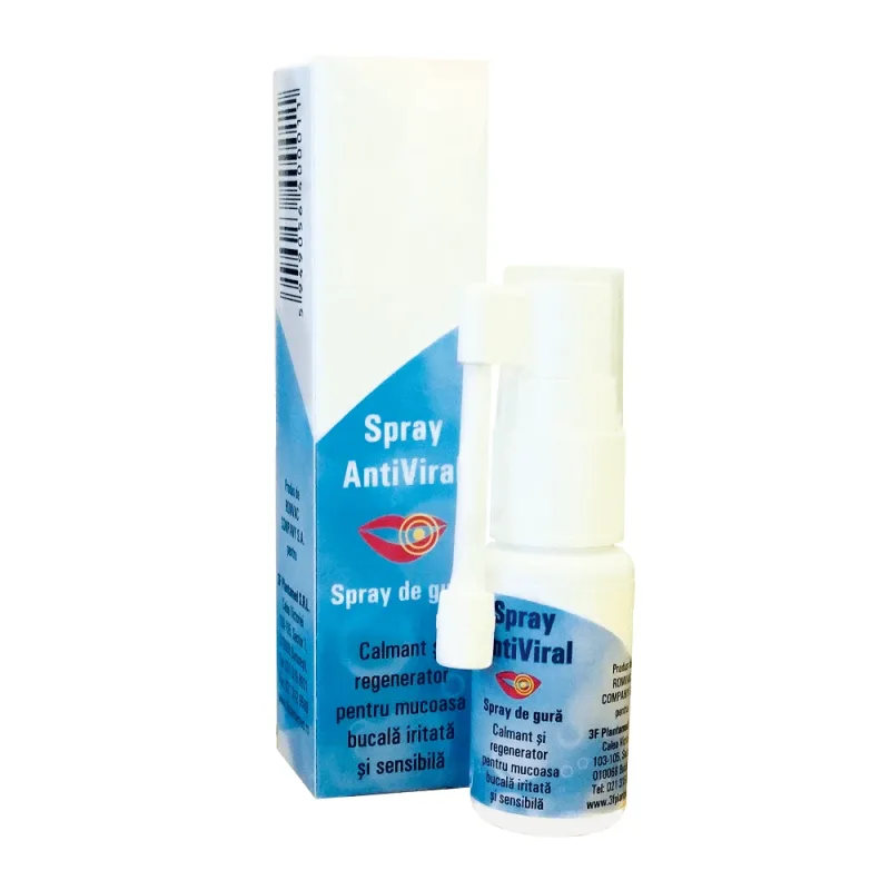 Spray antiviral pentru cavitatea bucala, 15 ml, Plantamed — preț și oferte