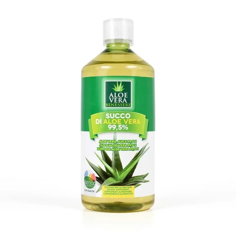 Suc organic de Aloe Vera, 1000 ml, Benessere — preț și oferte