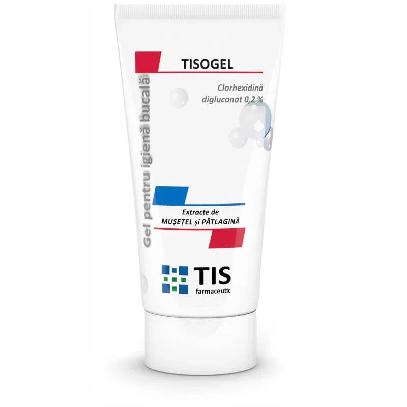 Tisogel gel pentru igiena bucală, 50 ml, Tis Farmaceutic Tis Famaceutic — preț și oferte