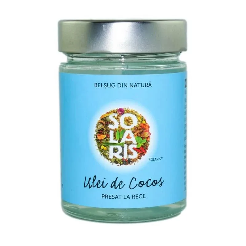 Ulei de cocos presat la rece, 300 ml, Solaris — preț și oferte