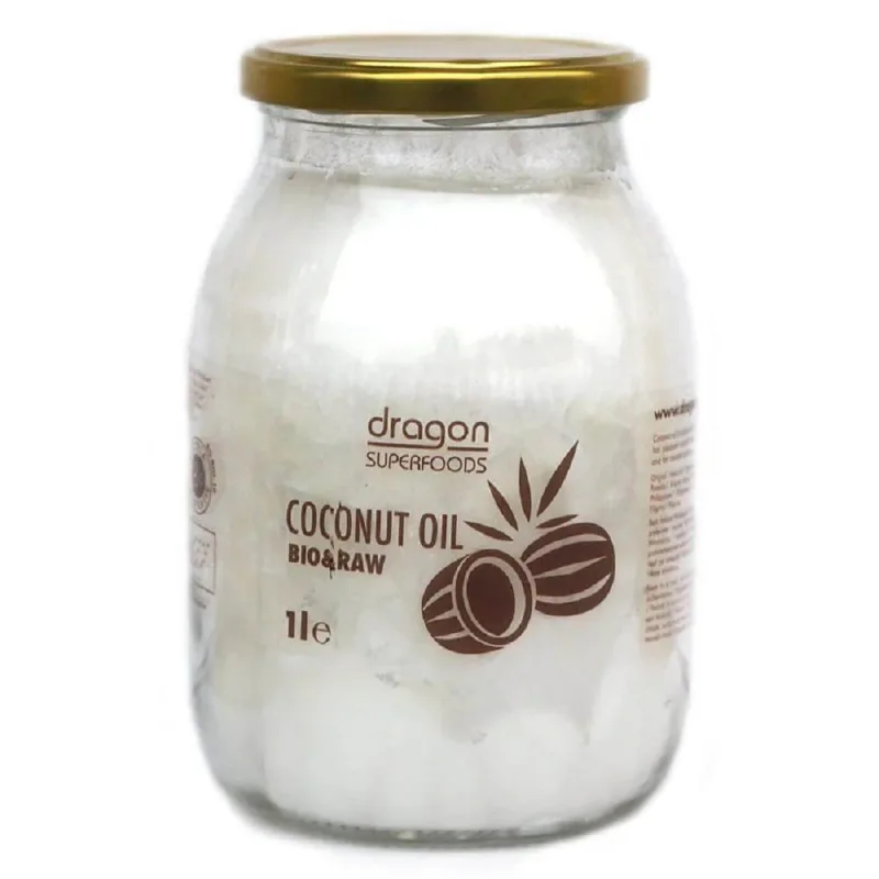 Ulei de cocos virgin bio, 1000 ml, Dragon Superfoods — preț și oferte