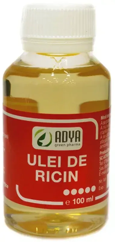 Ulei de ricin, 100 ml, Adya Adya GreenPharma — preț și oferte