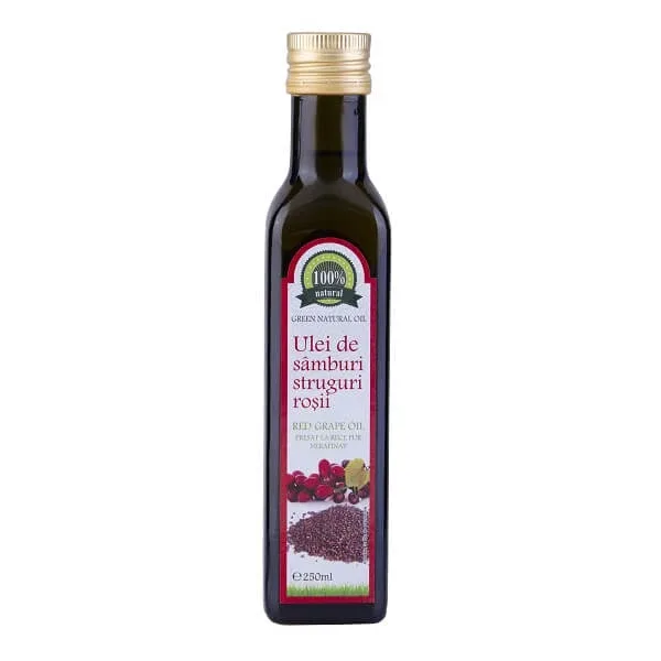 Ulei de samburi struguri rosii presat la rece pur nerafinat, 250 ml, Carmita Classic — preț și oferte