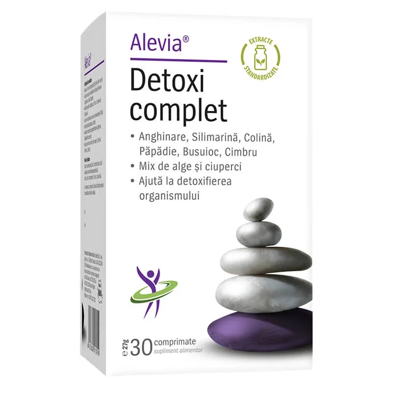 Detoxi Complet, 30 capsule, Alevia — preț și oferte