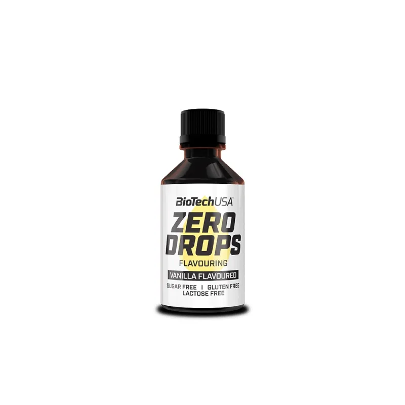 Zero Drops Vanilla, 50 ml, BioTechUSA — preț și oferte