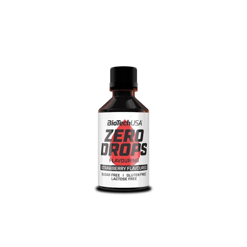 Zero Drops Strawberry, 50 ml, BioTechUSA — preț și oferte