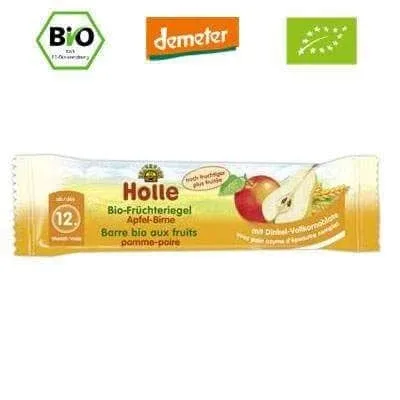 Baton Eco cu cereale, mere si pere, +12 luni, Holle Baby Food — preț și oferte