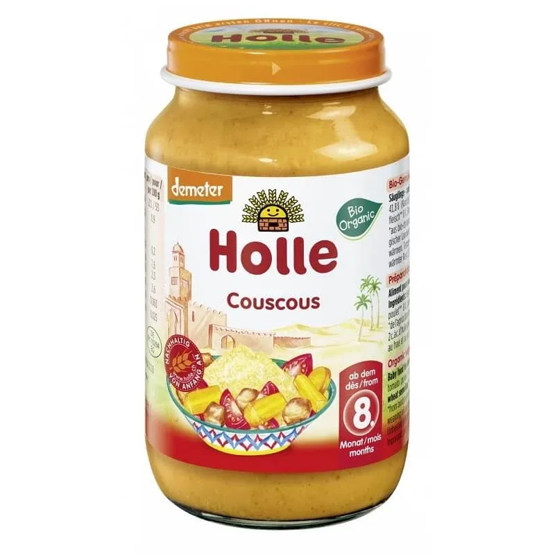 Couscous Eco cu legume pentru copii, 220g, Holle Holle Baby — preț și oferte