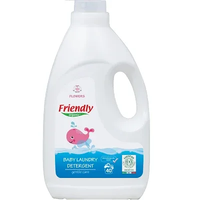 Detergent rufe bebe cu miros de flori, 2000 ml, Friendly Friendly Organic — preț și oferte