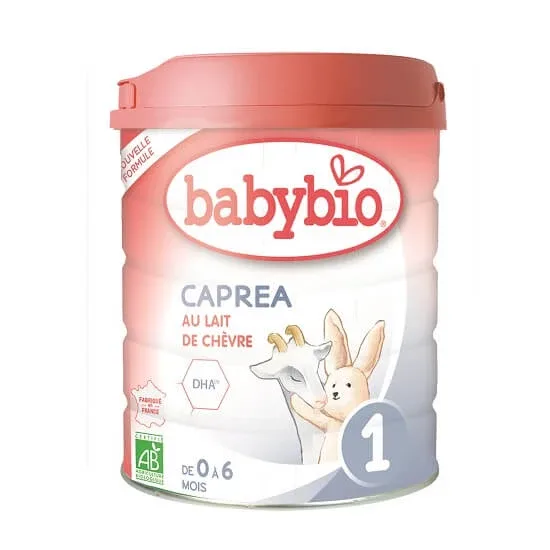 Formulă de lapte praf de capră 1, până la 6 luni, 800 g, BabyBio  — preț și oferte