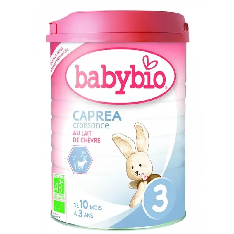 Formula de lapte praf de capra 3,+10 luni, 800 gr, Babybio — preț și oferte