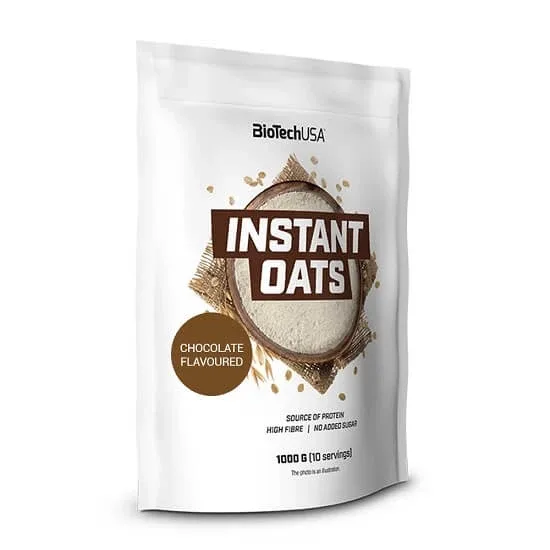 Instant Oats, Chocolate, 1000gr, BioTech USA — preț și oferte