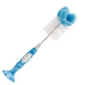 Perie pentru biberoane si tetine, bleu, Dr. Browns — preț și oferte
