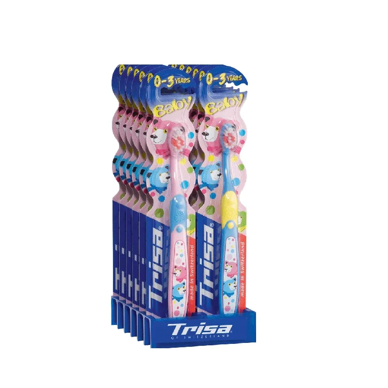 Periuta de dinti Baby, 0-3 ani, Trisa — preț și oferte