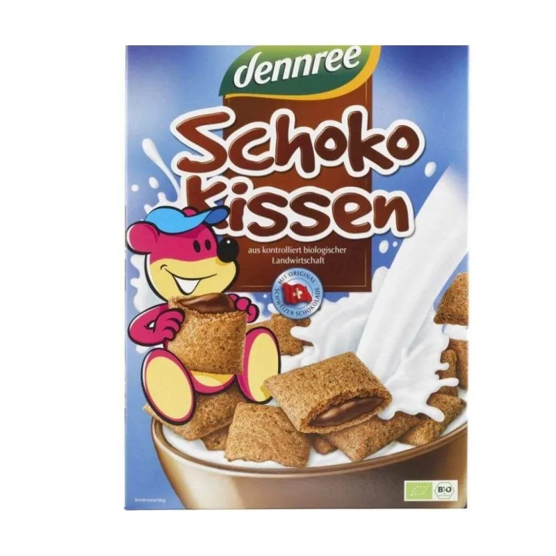 Pernute crocante cu ciocolata, 375 grame, Dennree — preț și oferte