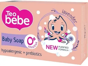 Săpun cu lavandă și vitamina E, 75 g, Teo Bebe