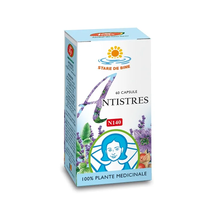 Antistres, N140, 60 capsule, Fares — preț și oferte