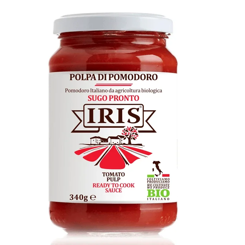 Sos de rosii Bio, 340 g, Iris — preț și oferte