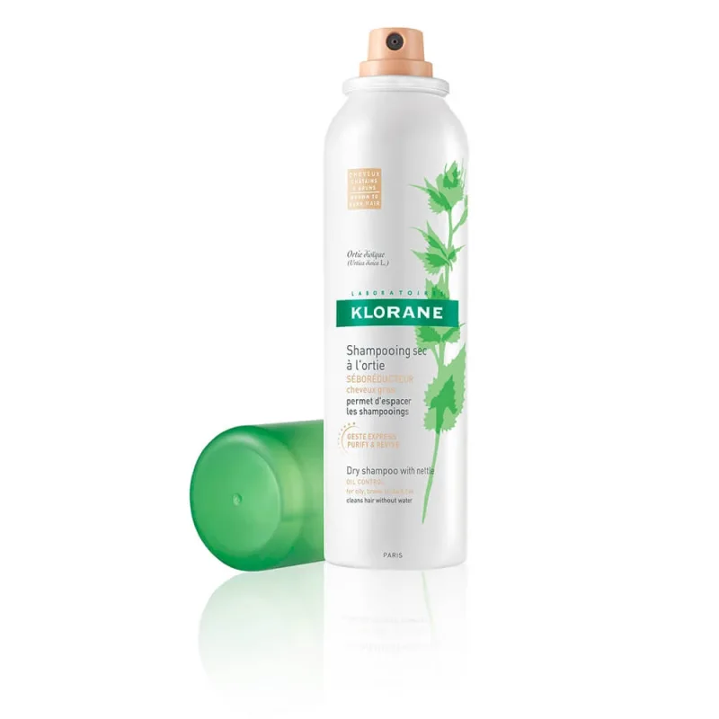 Spray sampon uscat nuantator cu extract de urzica, 150 ml, Klorane — preț și oferte