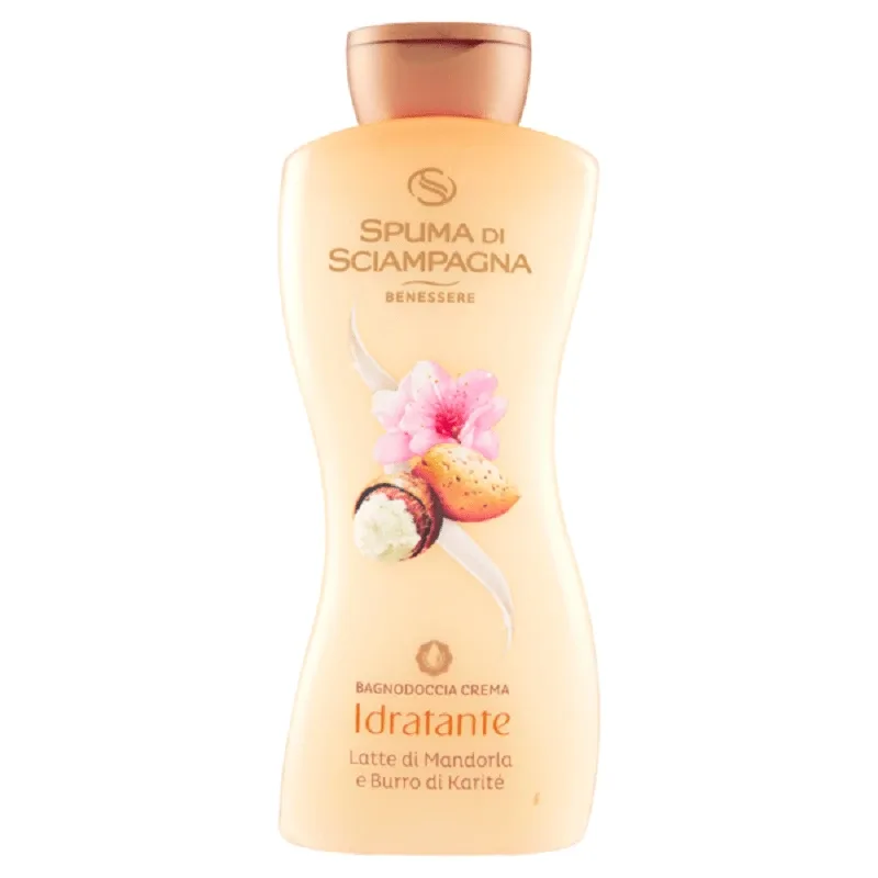 Spumant de baie cremos hidratant cu lapte de migdale, 650 ml, Spuma di Sciampagna — preț și oferte