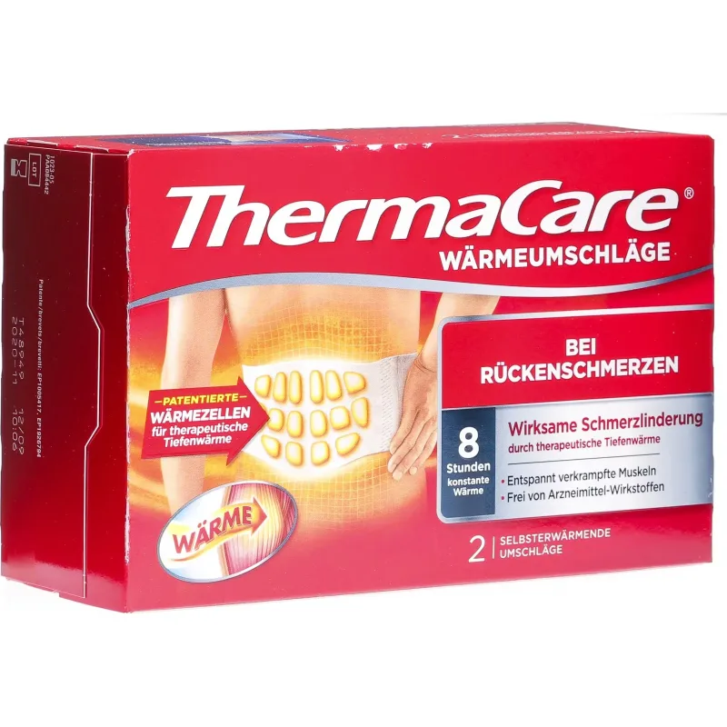 Bandaj cald terapeutic pentru spate, 2 buc., ThermaCare — preț și oferte