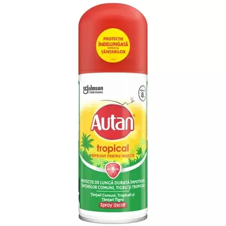 Spray impotriva tantarilor Tropical, 100 ml, Autan — preț și oferte
