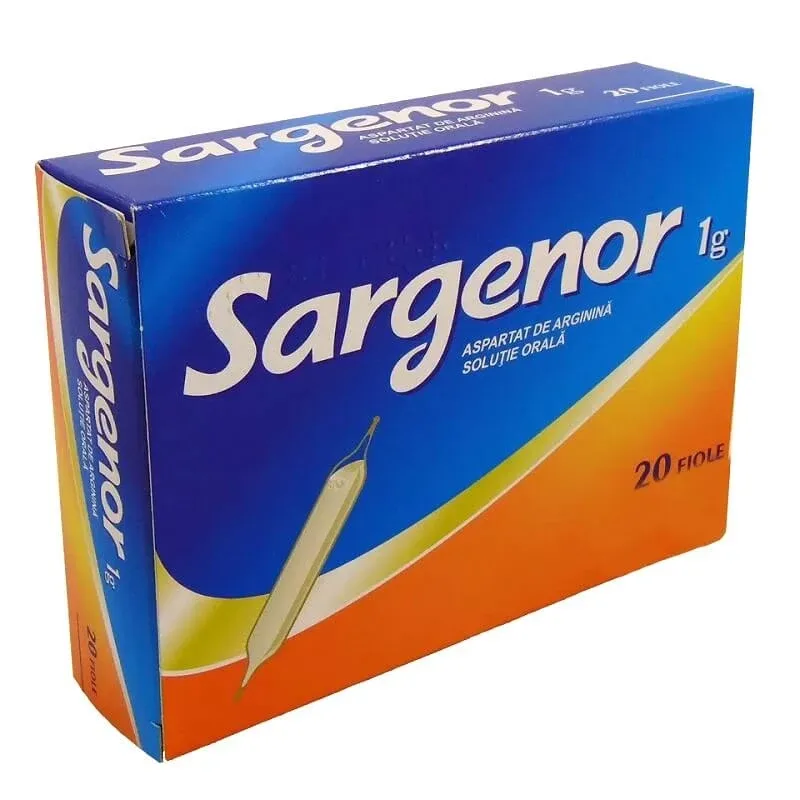 Sargenor, 1 g/5 ml, 20 fiole, Meda Pharma — preț și oferte