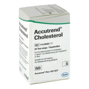Teste colesterol Accutrend, 25 bucati, Roche
