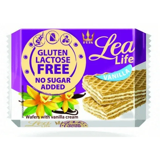 Napolitane cu vanilie, 95 gr, Lea Life — preț și oferte
