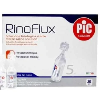 Ser Fiziologic steril , 20 x5ml, RinoFlux — preț și oferte