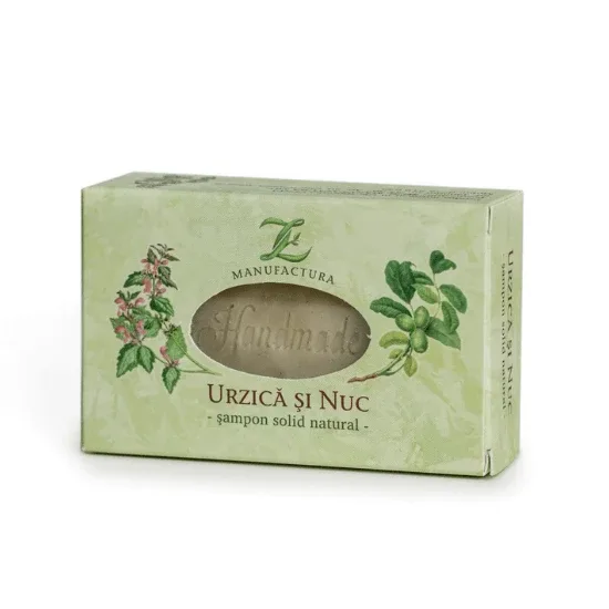 Sampon solid urzica si nuc, 100 ml, ZL Manufactura — preț și oferte