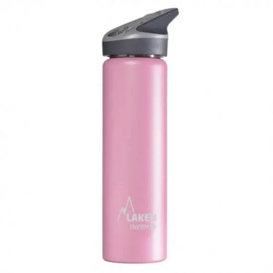 Termos din inox, pentru lichide, roz, Jannu, 750 ml, Laken — preț și oferte