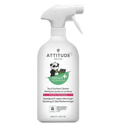 Solutie pentru curatat jucarii si suprafete, 800 ml, Attitude — preț și oferte
