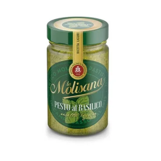 Sos pesto cu busuioc, 190 g, La Molisana — preț și oferte