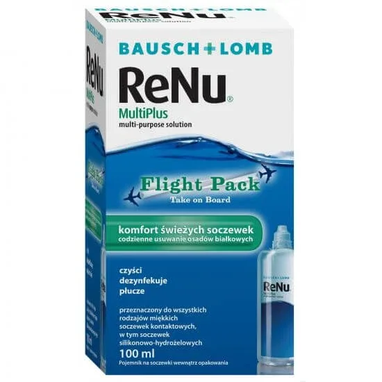 Solutie intretinere lentile de contact, Renu M Puls, 100 ml, Bauch Lomb BAUSCH & LOMB — preț și oferte