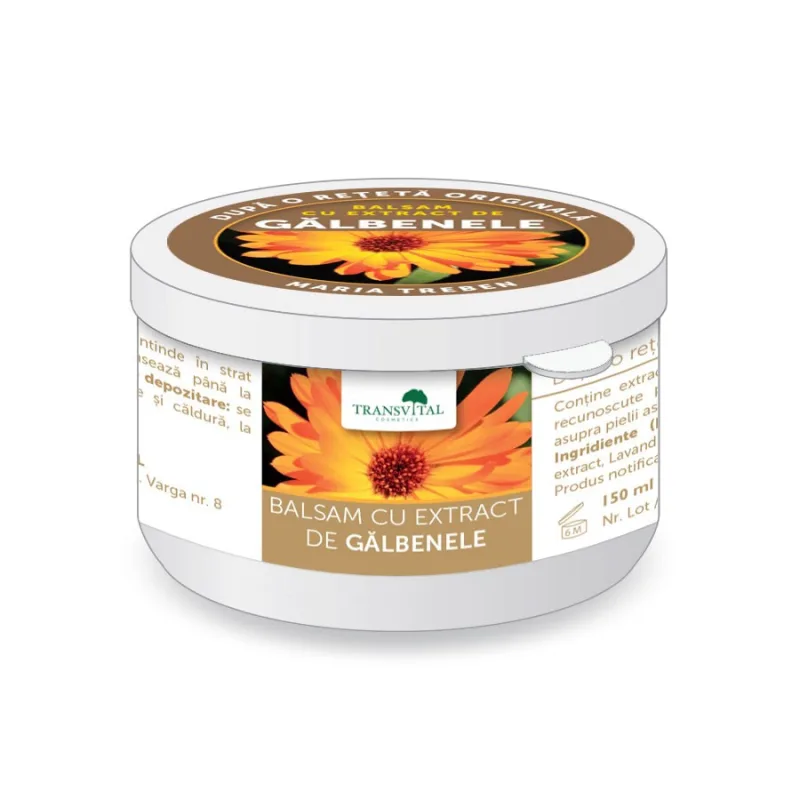 Balsam cu extract de galbenele, 150 ml, Transvital — preț și oferte