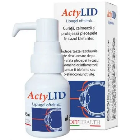 ActyLID lipogel, 15 ml, Inocare Pharm — preț și oferte