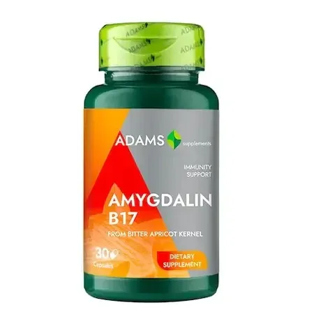 Amygdalin B17, 100 mg, 30 cps. veg., Adams ADAMS VISION — preț și oferte