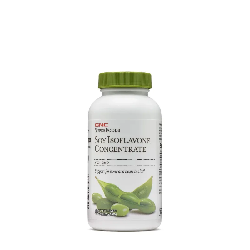 Gnc Superfoods Soy Isoflavone Concentrate, Isoflavone Din Soia, 90 Cps — preț și oferte