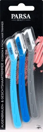 Parsa Beauty Trimmer sprâncene și păr facial, 3 buc