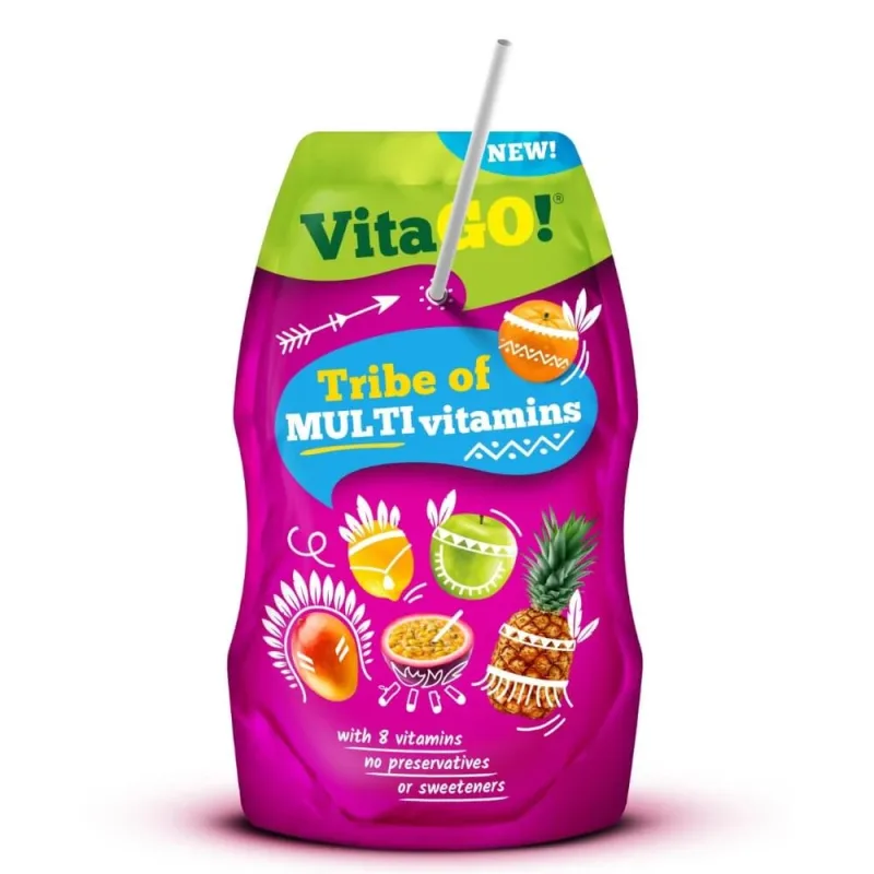 Suc cu multivitamine, 200 ml, Vitago — preț și oferte