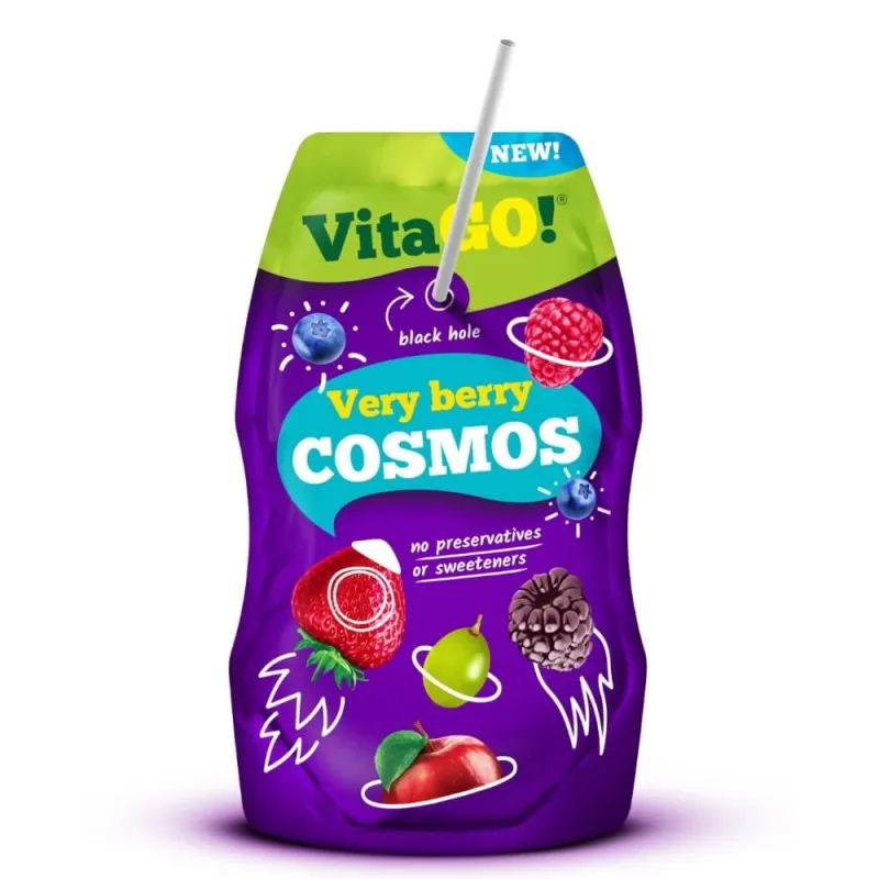 Suc mix de fructe de padure, 200 ml, Vitago — preț și oferte