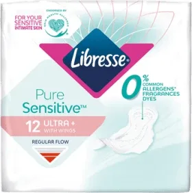 Libresse Pure Sensitive absorbante normale, 12 buc — preț și oferte