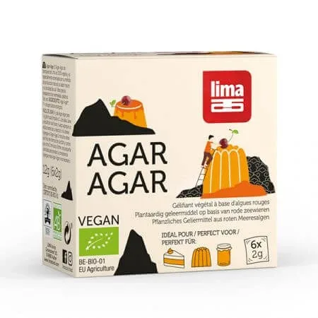 Agar agar Bio, 6x2 g, Bio Holistic — preț și oferte