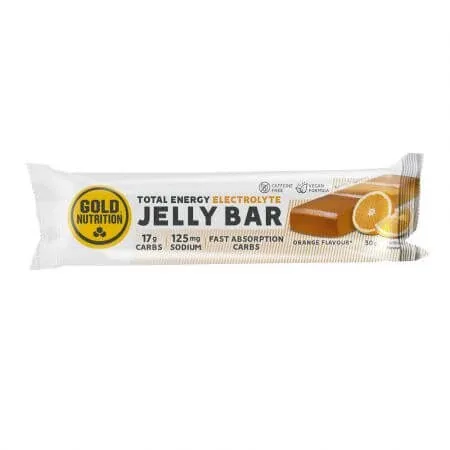 Jeleu energizant cu aroma de portocale Jelly Bar, 30 g, Gold Nutrition — preț și oferte